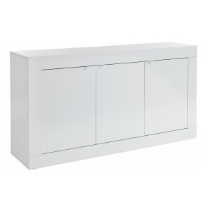 Dressoir Basic 160 cm breed hoogglans wit