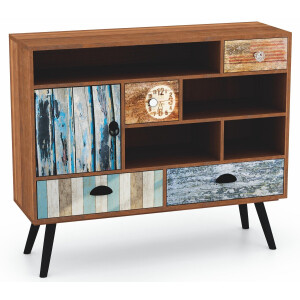 Dressoir Mezo 93 cm breed in multicolor