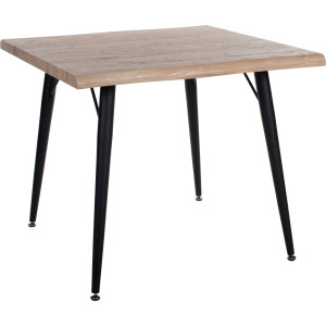 Duo Collection Eettafel Tailin tafel Massief metalen frame, draagvermogen tot 100 kg