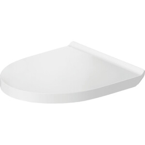 Duravit DuraStyle Basic WC-zitting 33.1x38.5x4.2cm met softclose Kunststof wit Glanzend 0021390000