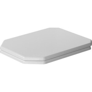 Duravit Serie 1930 WC-zitting 36.7x43.7x3.6cm met softclose met quickrelease Kunststof wit Glanzend 0064890000