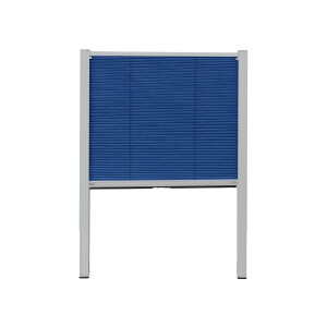 LIVARNO home Thermo-plissé vouwgordijn, 97,4 x 75-118 cm (Blauw)