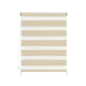 Lichtblick Duo-rolgordijn Klemmfix (Crème, 80 x 200 cm)