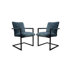 Set van 2 eetkamerstoelen Boston | HSM Collection