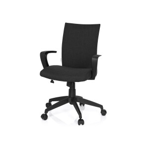 hjh OFFICE Bureaustoel Soft (Zwart)