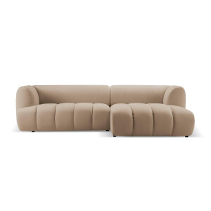 4-zits hoekbank Harry rechts velvet | Micadoni