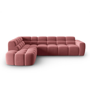 5-zits hoekbank Lisa velvet | Micadoni