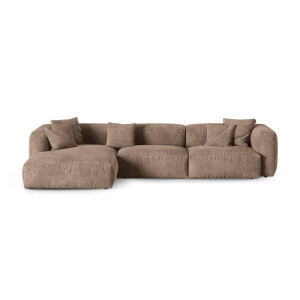 Modulaire hoekbank Martina links velvet | Micadoni Home