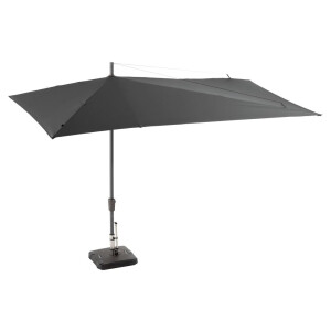 Madison Parasol Asymetriq Sideway Grey 360 x 220 cm