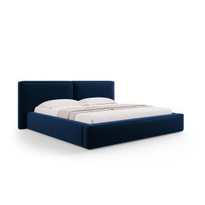 Bedframe Jodie met opbergruimte velvet 200 x 200 cm | Micadoni