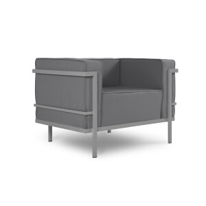 Outdoor fauteuil Cannes Grey | Calme Jardin