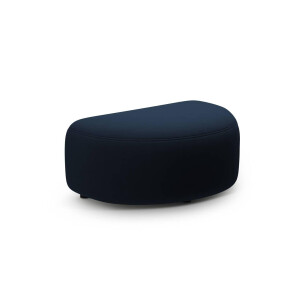 Hocker Kate halfrond velvet | Micadoni