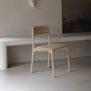 Ethnicraft Eetkamerstoel 'PI' Geolied Eikenhout