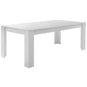 Eettafel SKY 137 cm breed - Wit
