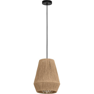 EGLO Hanglamp ALDERNEY Hanglamp in zwart van staal - excl. E27 - 40W (1 stuk)