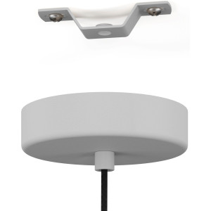 EGLO Hanglamp CONTRISA Hanglamp in grijs van staal - excl. E27 - 40W (1 stuk)