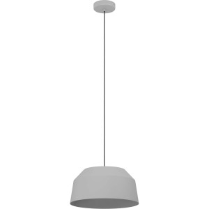 EGLO Hanglamp CONTRISA Hanglamp in grijs van staal - excl. E27 - 40W (1 stuk)