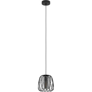 EGLO Hanglamp FLORESTA Hanglamp in zwart van staal - excl. E27 - 40W (1 stuk)