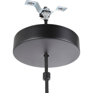 EGLO Hanglamp RUSTICARIA Hanglamp in zwart van staal - excl. E27 - 40W (1 stuk)