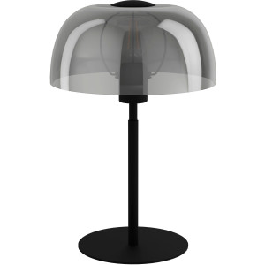 EGLO Tafellamp SOLO 2 Tafel lamp in zwart van staal - excl. E27 - 40W (1 stuk)