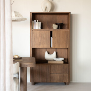 Eleonora Opbergkast 'Edward' Mangohout, 180 x 100cm