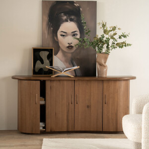 Eleonora Dressoir 'Josh' Eiken, 180cm, kleur Bruin