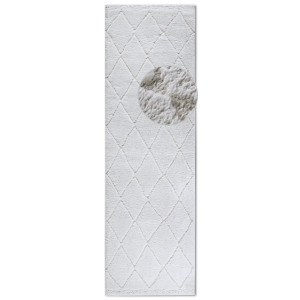 ELLE DECORATION Design-vloerkleed Perrotin Loper, shaggy, pluizig, zacht, hoogpolig, modern, hoog-laag effect