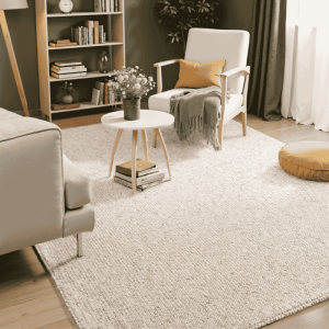 Vloerkleed Rocco Creme 80x240 Cm Laagpolig Elle Decoration - Dekbed-Discounter.nl