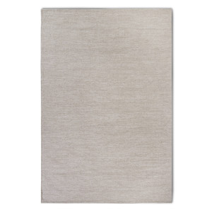 ELLE DECORATION Wollen kleed Pradesh Handgeweven, wol, natuur, loper, woonkamer, slaapkamer, Scandi