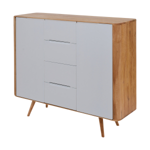 Ena dresser 135 houten ladekast naturel - 135 x 110 cm