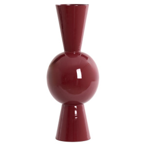 Light & Living Vaas 'Chedi' 75cm, kleur Bordeaux