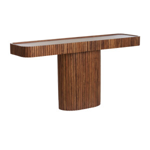 Light & Living Sidetable 'Kioto' Acaciahout, 154cm, kleur Bruin