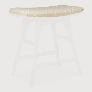 Ethnicraft Zitkussen 'Osso' t.b.v. kruk Osso, kleur Naturel