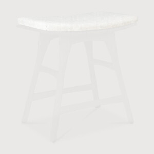 Ethnicraft Zitkussen 'Osso' t.b.v. kruk Osso, kleur Off White