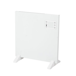 Eurom Alutherm 400XS Convectorkachel - 40x42.9cm - IP24 - 400watt - wifi - vloer/wand- Horizontaal - metaal - glans wit 360813