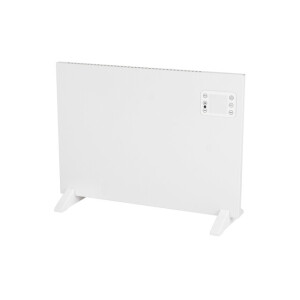 Eurom Alutherm 800XS Convectorkachel - 56.1x42.9cm - IP24 - 800watt - wifi - vloer/wand- Horizontaal - metaal - glans wit 360837