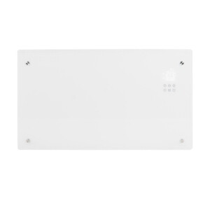 Eurom Alutherm Verre 1500 - Convectorkachel - wifi - Hangend/Staand - 1500watt - glas - glas - Wit 360936