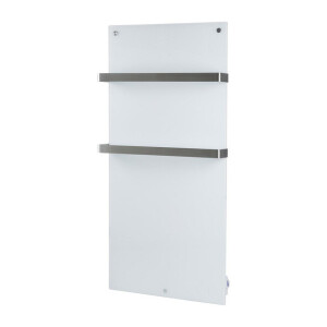 Eurom Sani 1000 Comfort Badkamerkachel 127x55cm Wifi 1000watt Glas Wit 350456