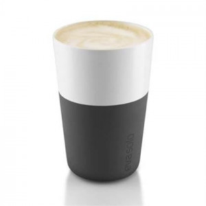 Eva Solo - Latte macchiato mokken , set van 4 Carbon black - Eva Solo