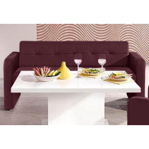 exxpo - sofa fashion Hockerbank Barista Keukenbank, compacte afmetingen, zithoogte 49cm