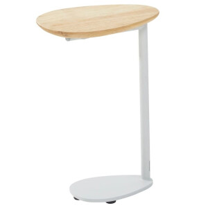 4 Seasons Outdoor Bijzettafel Clever Frost Grey Teak 25 x 34 cm