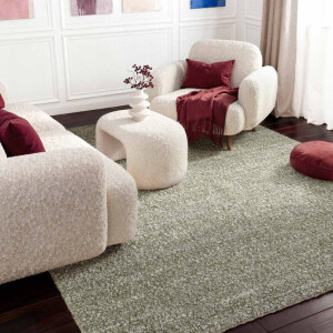 Vloerkleed Portobello Rechthoekig - Lichtgroen 230x160cm - Polyester - Dekbed-Discounter.nl