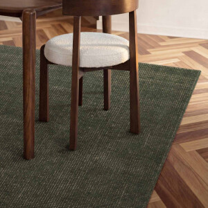 Vloerkleed Croom Rechthoekig - Groen 300x200cm - Wol - Dekbed-Discounter.nl