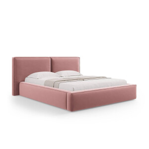 Bedframe Jodie met opbergruimte velvet 160 x 200 cm | Micadoni