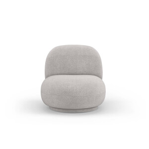 Draaibare fauteuil Chuck bouclé | Micadoni Home