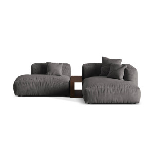 Hoekbank Martina rechts velvet | Micadoni
