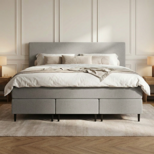 Familiebed Comfort - Grijs - Dekbed-Discounter.nl