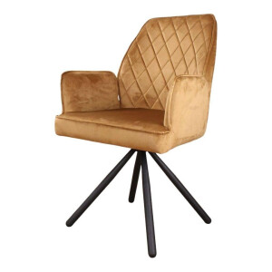 Fauteuil Gaby velvet draaibaar | DS4U