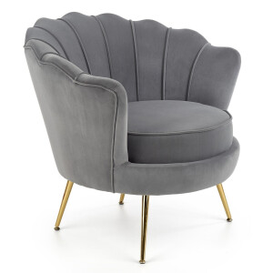 Fauteuil Amorinito 83 cm breed grijs