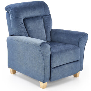 Fauteuil Bard in donkerblauw